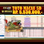 Bukti Jp ATAS4D Togel Online 06 September 2025.
