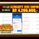 Bukti Jp ATAS4D Slot Online 08 September 2025.