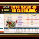 Bukti Jp ATAS4D Togel Online 16 Oktober 2025.