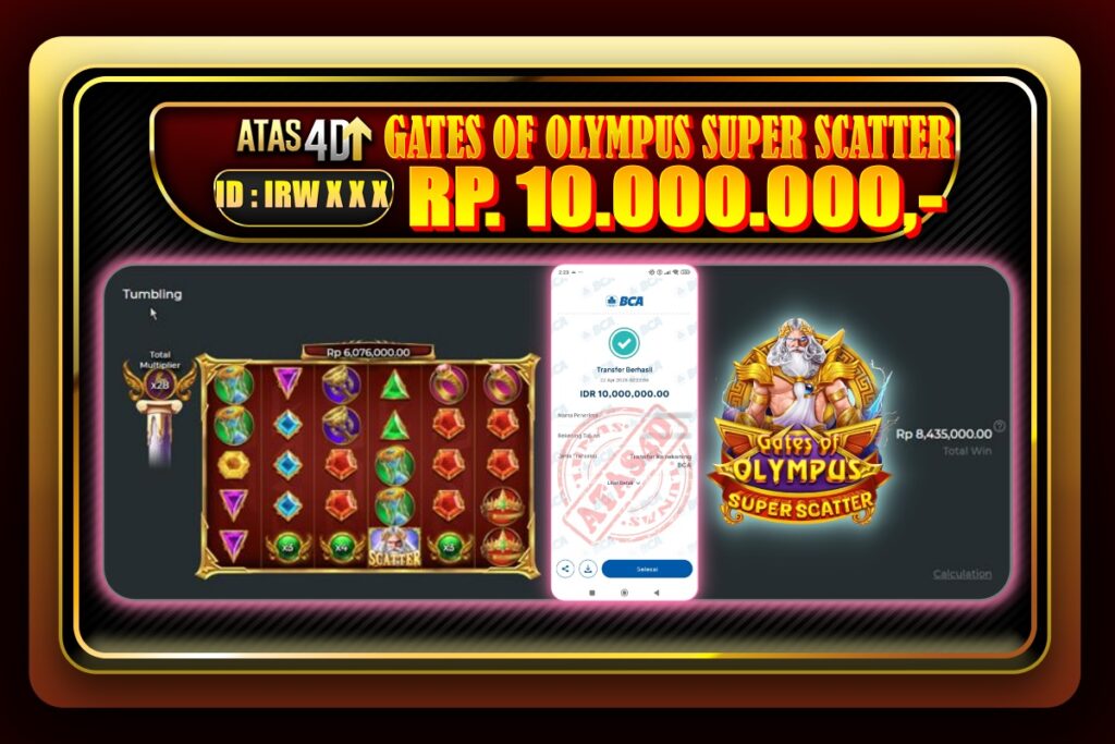 Bukti Jp ATAS4D Togel Online – 22 April 2026